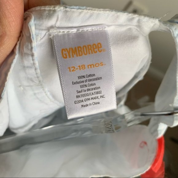 Gymboree Striped poplin dress baby girl - Picture 4 of 6